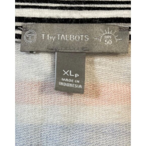 T by Talbots SPF 50+ Slub Terry 1/4 Snap Pullover – Size XLP - Picture 3 of 10